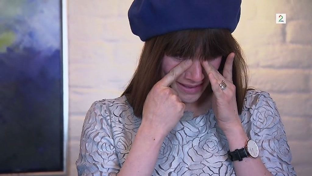 Kroppen din-Line bryter sammen i gråt når hun ser liket