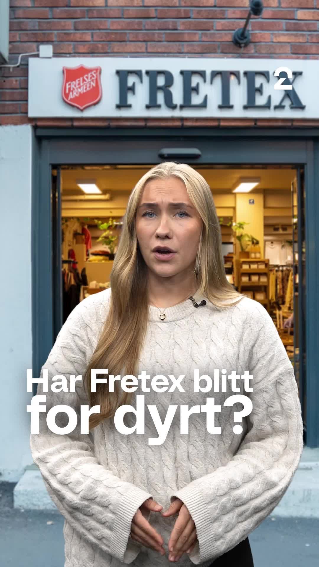 Reagerer på økte Fretex-priser