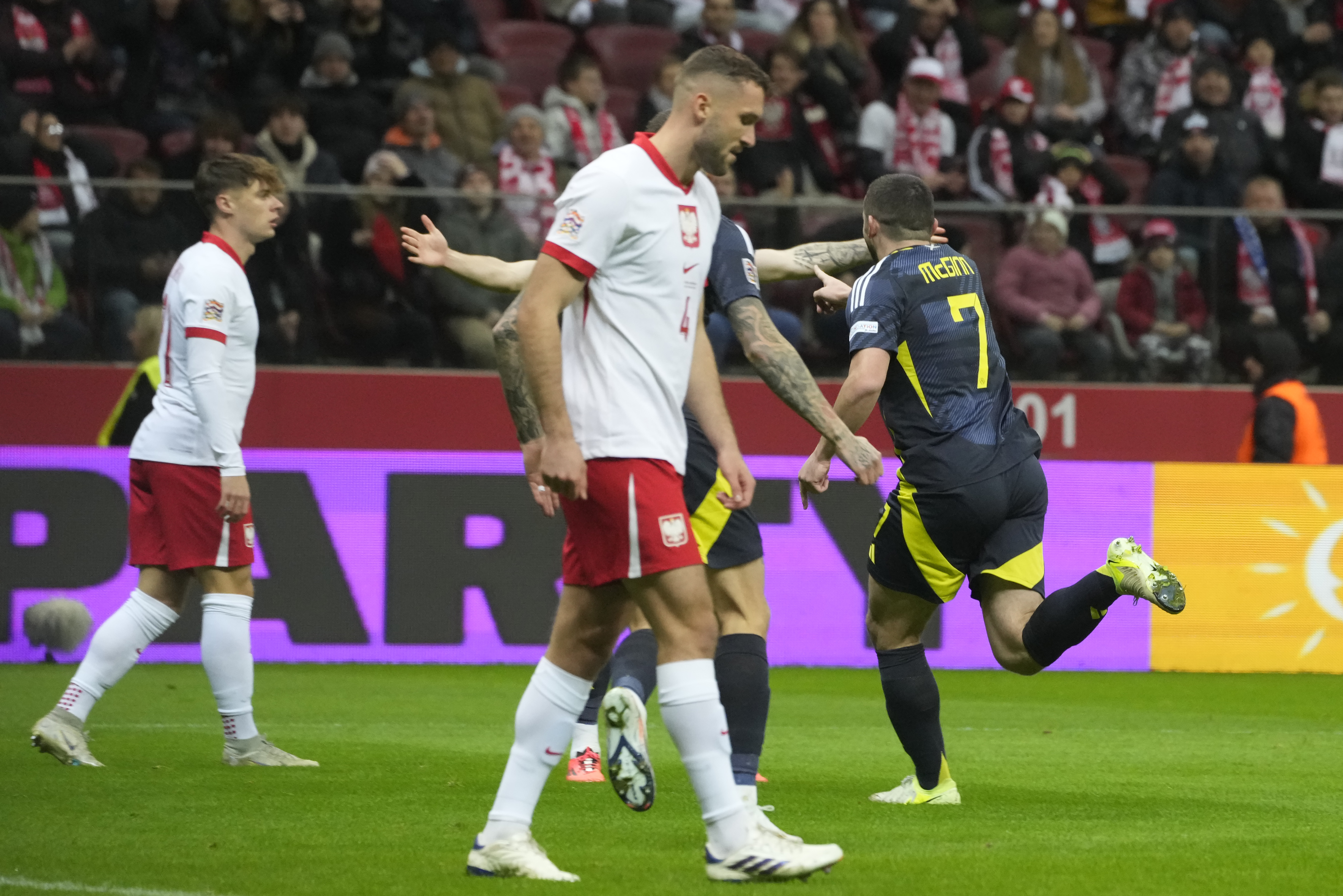 It's John McGinn to give Scotland the lead over Poland! 💪🏴󠁧󠁢󠁳󠁣󠁴󠁿