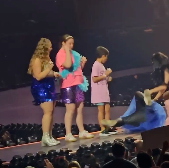 Besvimer på Katy Perry-konsert