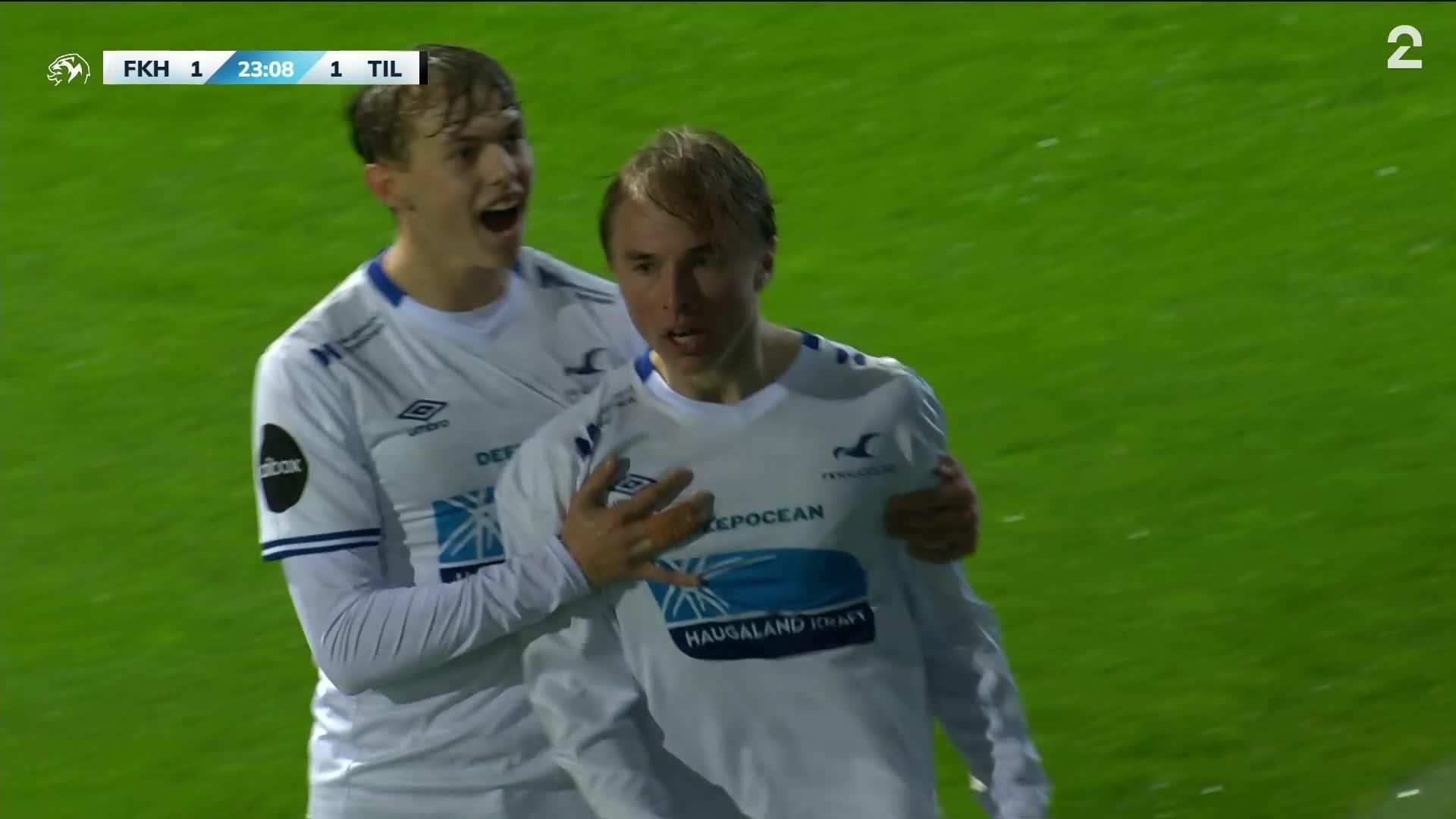 24’ - Mål av Emil Rohd (1-1)