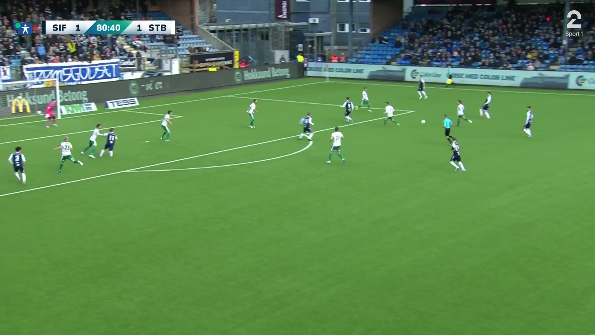 81’ - Mål av Sebastian Pingel (2-1)