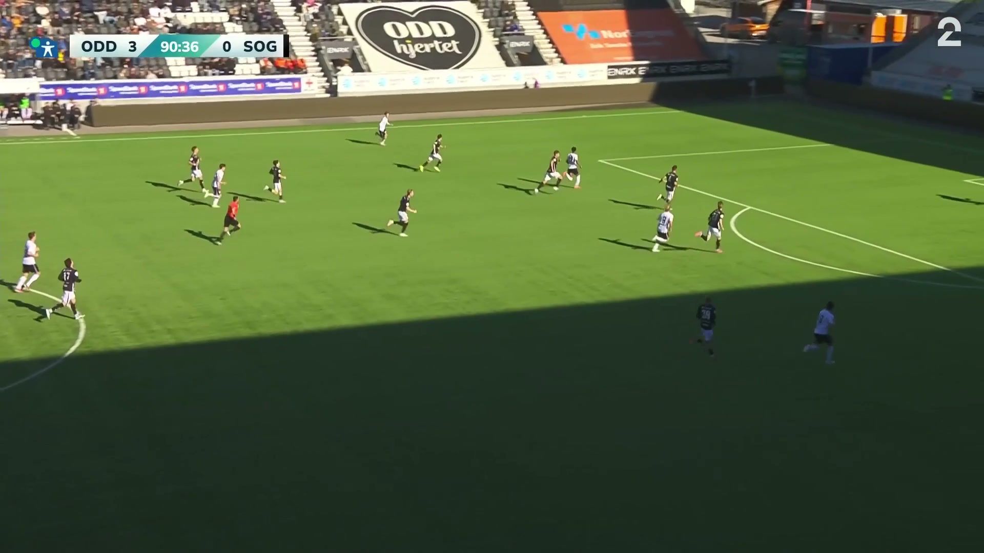 91’ - Mål av Syver Aas (4-0)