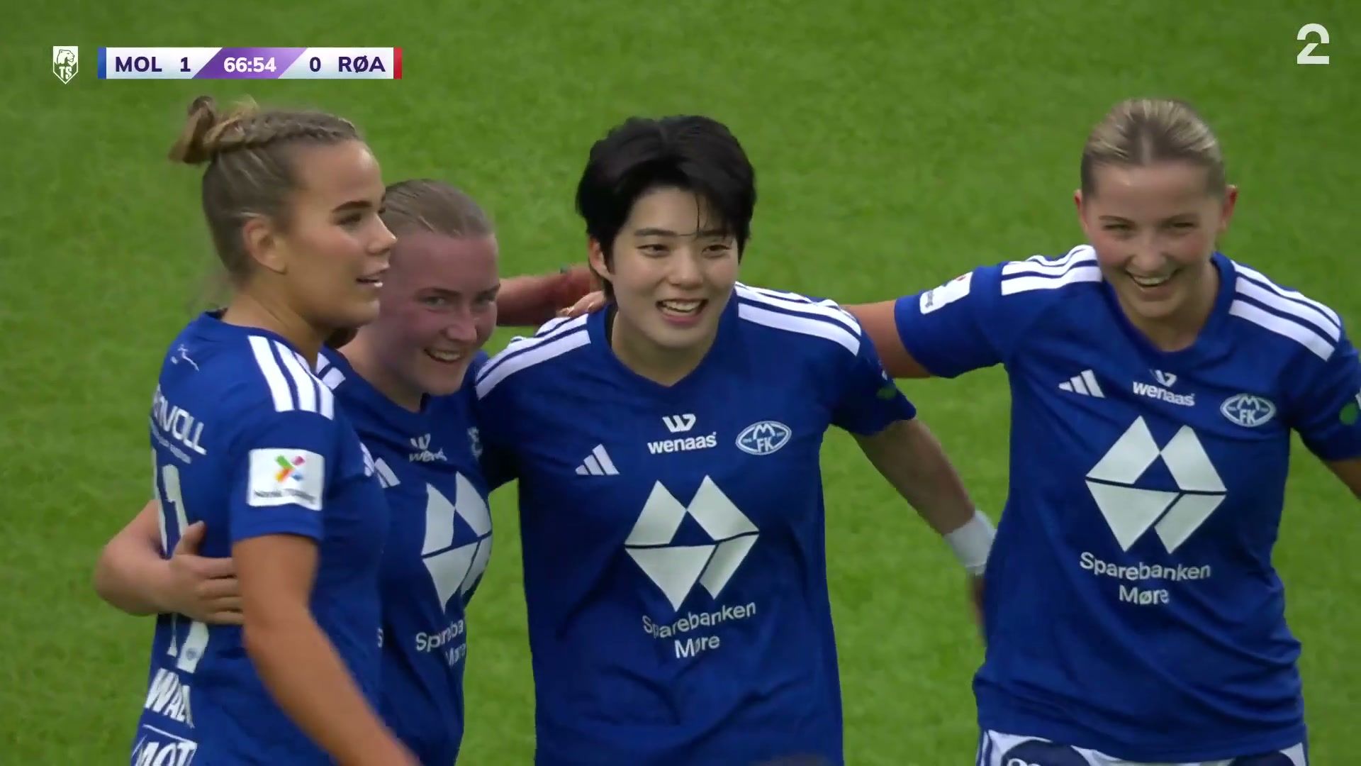 Molde 4 - 0 Røa - Sammendrag