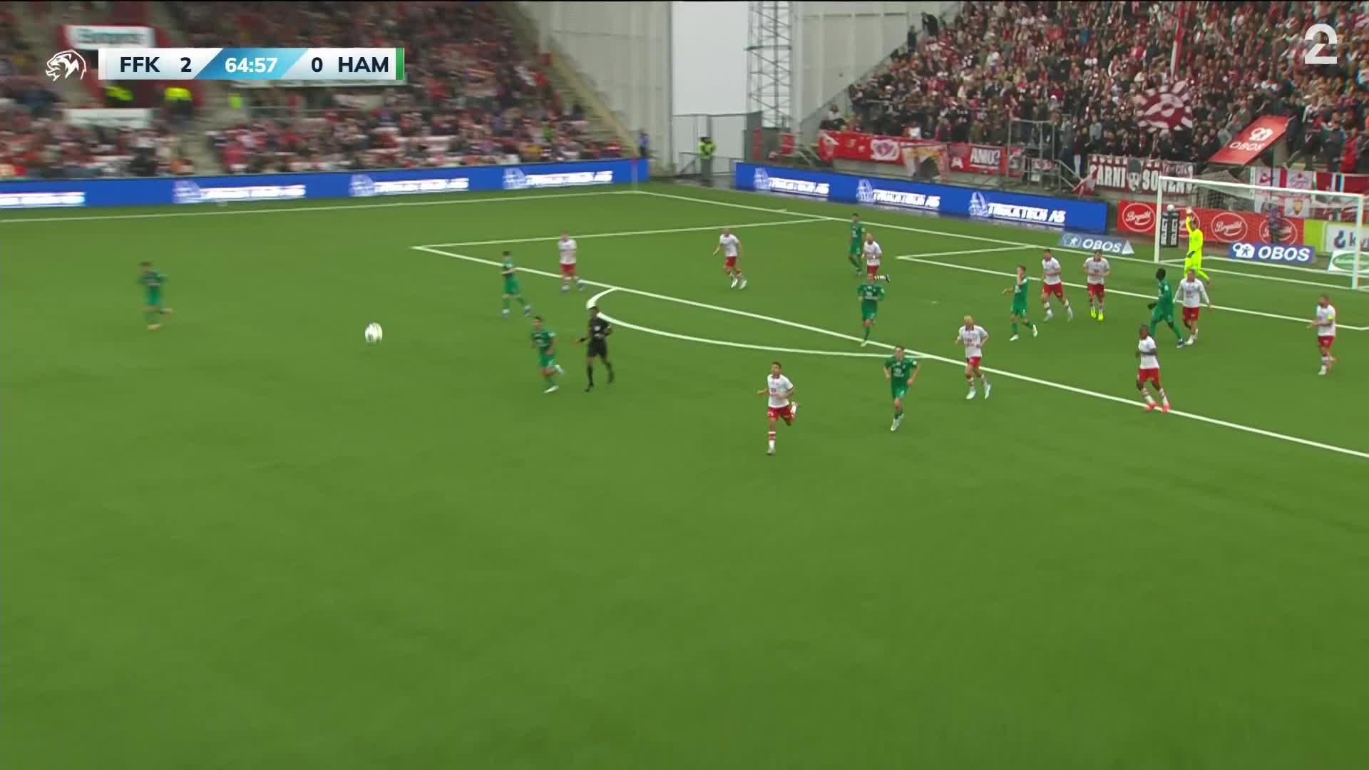 66’ - Sjanse til Aksel Baran Potur