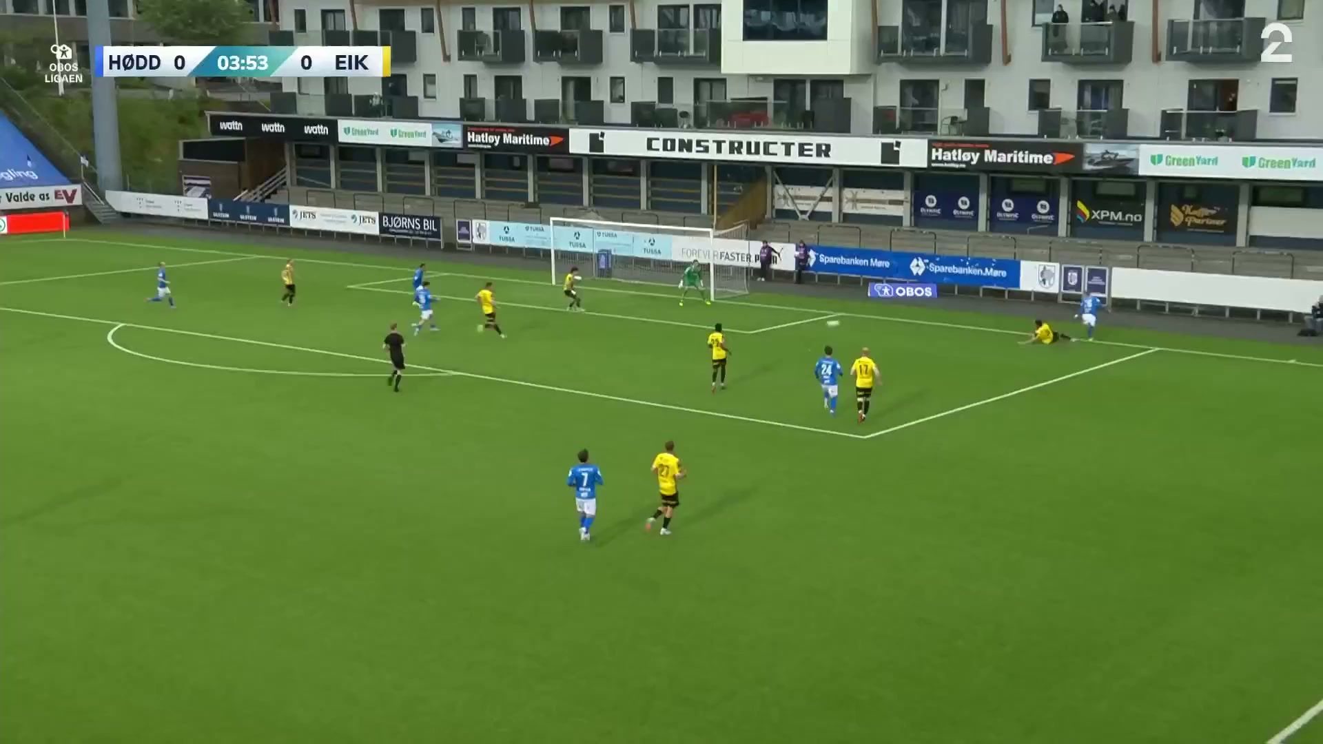 Hødd 3 - 1 Egersund - Sammendrag